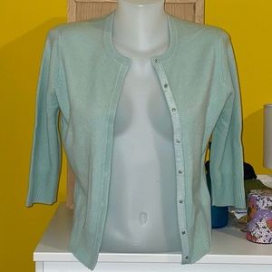 Ideology 100% Cashmere Cardigan, Small